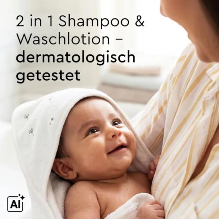 LILLYDOO Baby 2 in 1 Shampoo & Waschlotion, parfümfrei und farbstofffrei, 150ml, dermatologisch – Bild 2