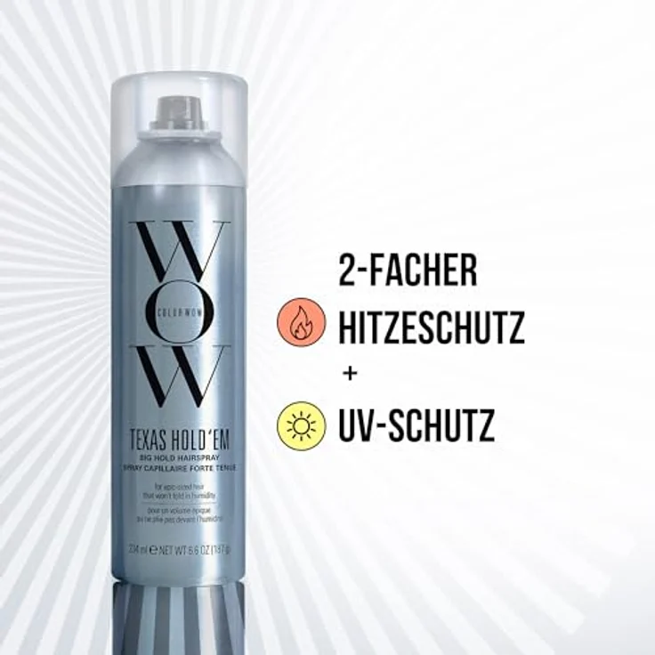 Color WOW Texas Hold ‘em, starker Haarlack mit UV Schutz, 234 ml – Bild 4
