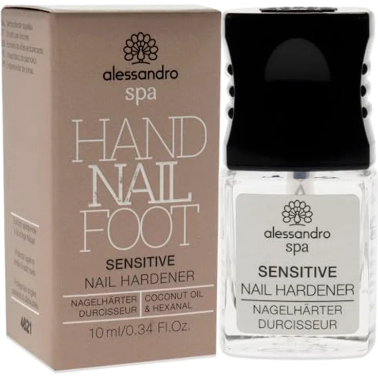 Alessandro Spa Formaldehyde Free Nail Hardener 10 ml, Nagelhärter – Bild 4