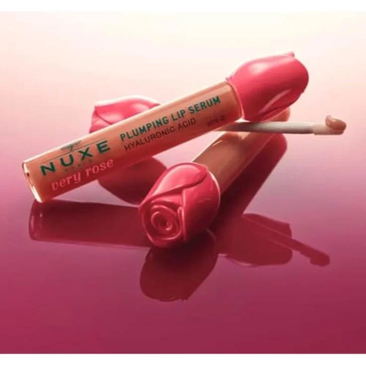 Nuxe Very Rose Plumping Lippenpflege, 8 ml - Sofortiger Volumeneffekt, weiche und bequeme Lippen – Bild 3