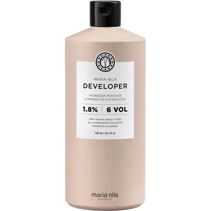 Maria Nila Developer 1.8%, Haarfärbemittel zur sanften Aufhellung, 750 ml
