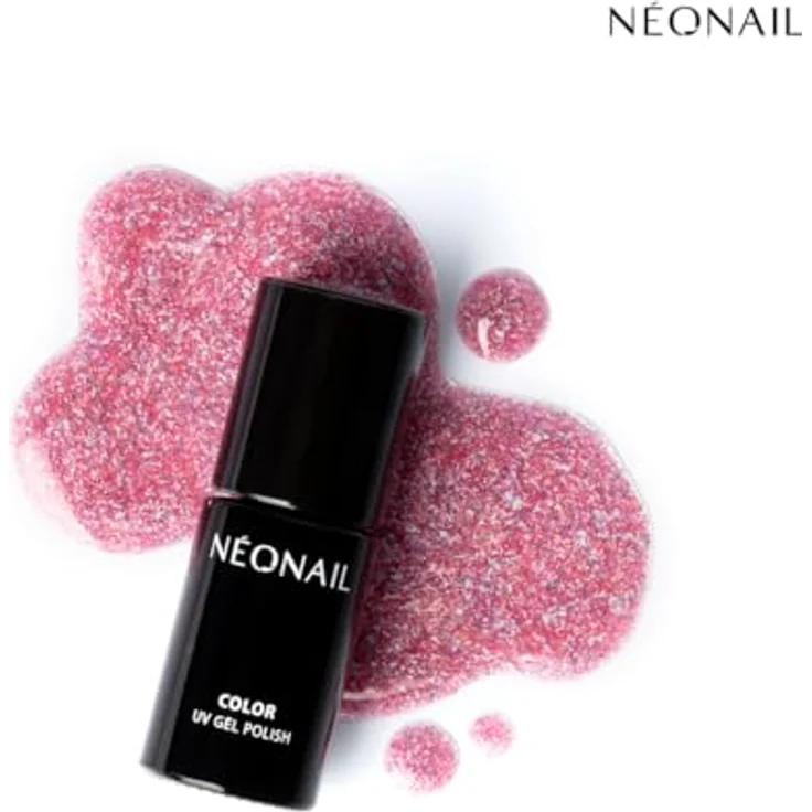 NÉONAIL UV Nagellack 7,2 ml - MEHRFARBIG mit Glitzer und starker Pigmentierung - Langanhaltende Maniküre bis zu 21 Tage - Aushärtung in LED-/UV-Lampe – Bild 3
