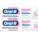 Doppelpack Oral-B Sensitivität & Zahnfleisch Balsam Sanfte Reinigung Zahncreme 2x75 ml