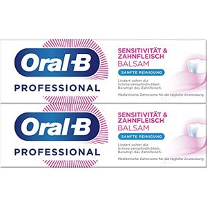Bild für Doppelpack Oral-B Sensitivität & Zahnfleisch Balsam Sanfte Reinigung Zahncreme 2x75 ml