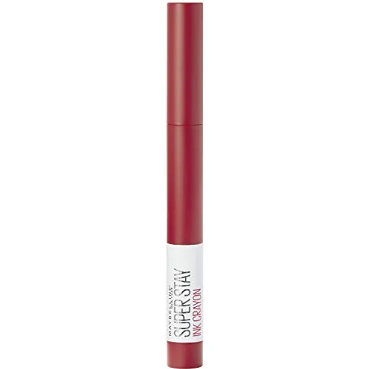 MAYBELLINE New York Lippenstift, Super Stay Ink Crayon, Matt und langanhaltend, Nr. 45 Hustle in Heels, 1,5 g