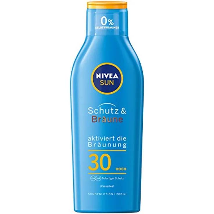 Nivea Sun Schutz & Bräune Sonnenlotion LSF30 200 ml