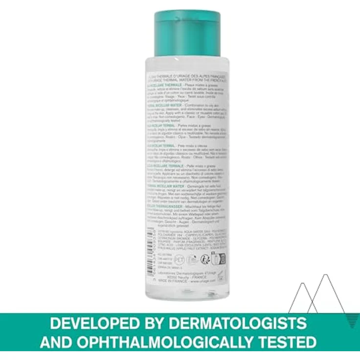 Uriage Hygiëne Eau Micellaire Thermale Lotion 500 ml, für Mischhaut geeignet – Bild 2