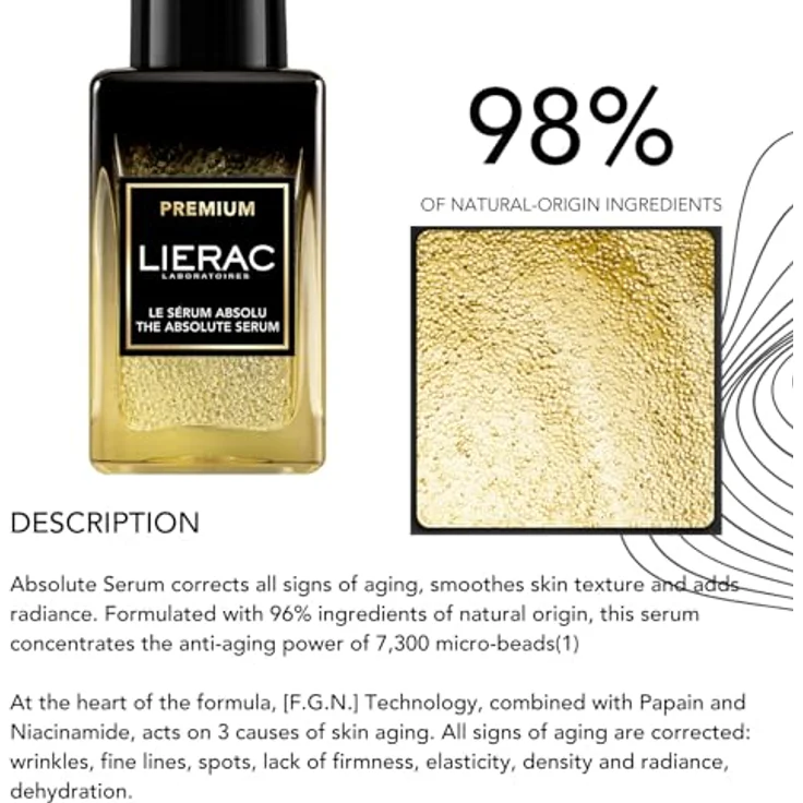 Lierac PREMIUM BOOSTER SERUM 30ML LL20000P092IT One size, Gesichtsserum – Bild 4
