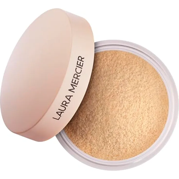 Laura Mercier Translucent Loose Setting Powder Ultra Blur, talkfreies Puder mit 16 Stunden Halt, 20 g, Farbe Honey