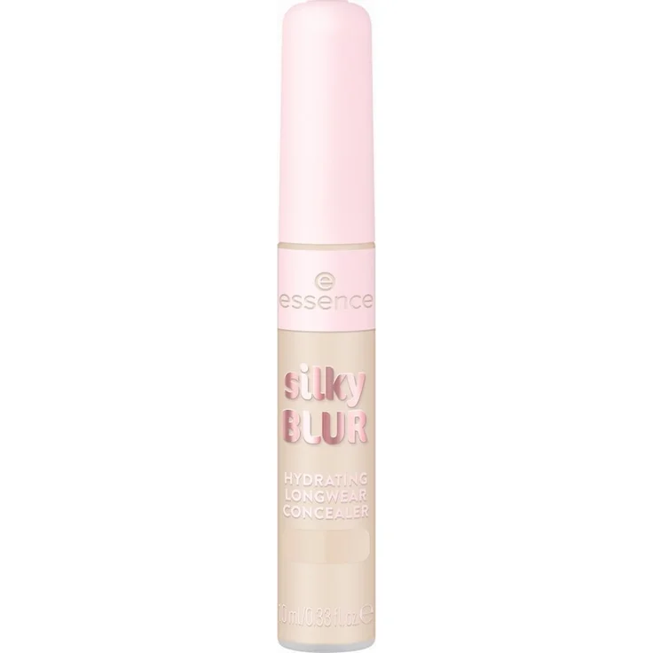 Essence Silky Blur Hydrating Longwear Concealer, 10 ml, mittlere Deckkraft, seidiges Finish, Farbe 90