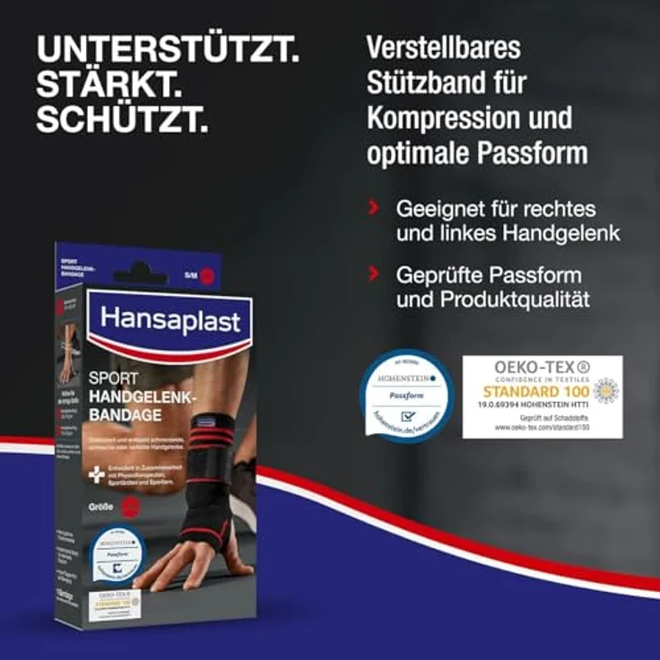Hansaplast Sport Handgelenk Bandage L - Preisvergleich – Bild 4