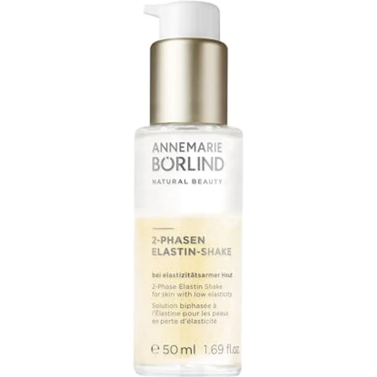 ANNEMARIE BÖRLIND 2-Phasen Elastin Shake, Gesichtsserum zur täglichen Hautpflege, 50 ml – Bild 1