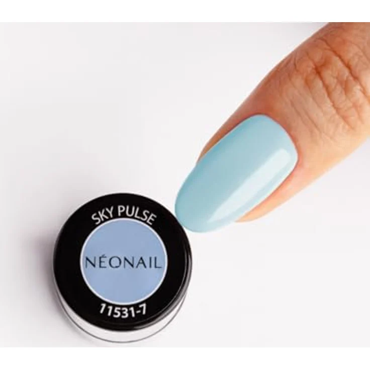 NEONAIL UV Nagellack 7,2 ml - Sky Pulse Blau - Hohe Deckkraft - Langanhaltend bis zu 21 Tage – Bild 3
