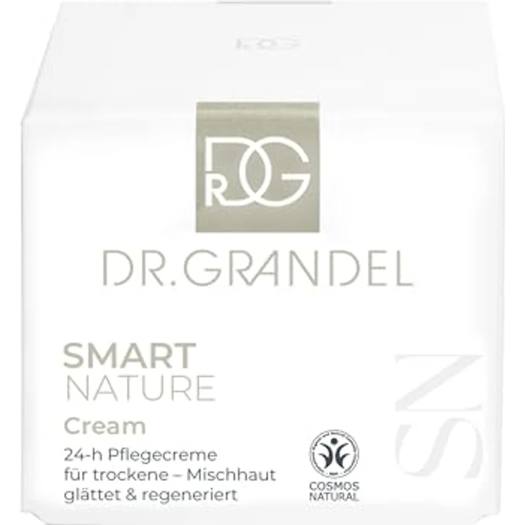 DR. GRANDEL Smart Nature Cream 50 ml, vegane Gesichtscreme mit Haferkernöl und regenerierenden Eigenschaften – Bild 4