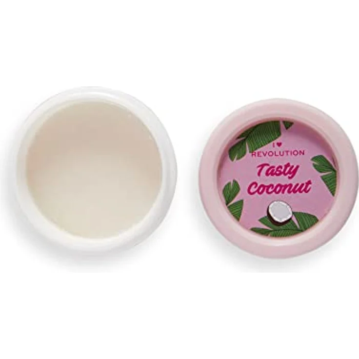 Makeup Revolution I Heart Revolution Tasty Coconut Lip Scrub, Lippenpeeling für weiche Lippen, vegan und tierversuchsfrei, 20 ml – Bild 4