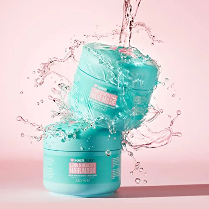 Hairburst Long & Healthy Hair Mask, nährende Haarmaske mit feuchtigkeitsspendenden Inhaltsstoffen, 220 ml – Bild 9
