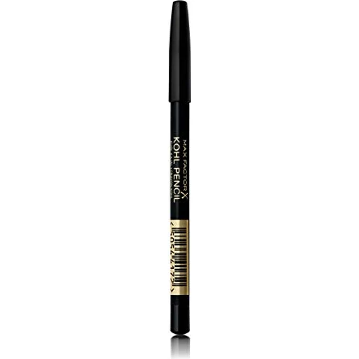 Max Factor Kohl Eyeliner, 20 schwarze, leicht zu verblendende Formel, perfekt für Smokey Eyes Make-up, 4 g (1er Pack) – Bild 1