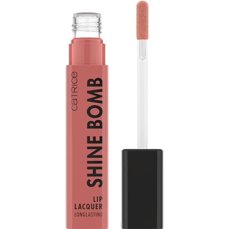 Catrice Shine Bomb Lip Lacquer, Lippenstift, Nr. 030, Nude, langanhaltend, sofortiges Ergebnis, glänzend, farbintensiv, vegan, ölfrei, ohne Parabene, ohne Mikroplastikpartikel, 1er Pack (3ml) – Bild 1