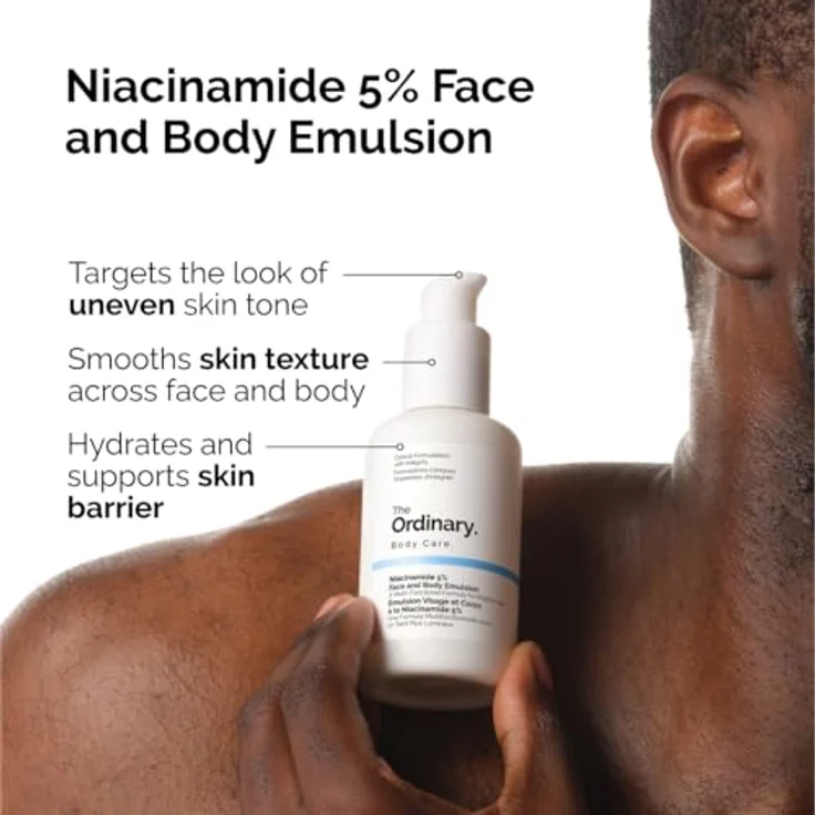 The Ordinary Niacinamid 5 % Face and Body Emulsion | 100 ml - Feuchtigkeitsspendend, klärend, für alle Hauttypen geeignet, vegan & grausamkeitsfrei – Bild 2