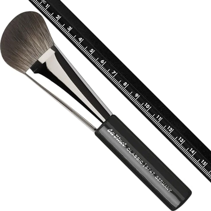 Da Vinci Rougepinsel Schräg, Blush Pinsel mit extrafeinen, welligen Kunstfasern für Damen, 1 ct (28,76 € / 1 Stk.) – Bild 3
