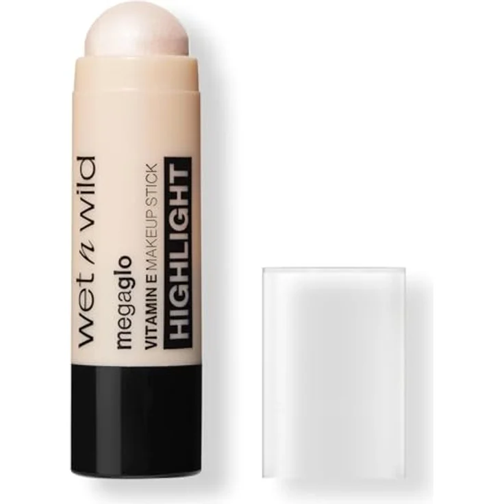 Wet n Wild MegaGlo Highlighter Stift, cremig, Farbton Moonlike, 6 g, lichtreflektierende Pigmente – Bild 3