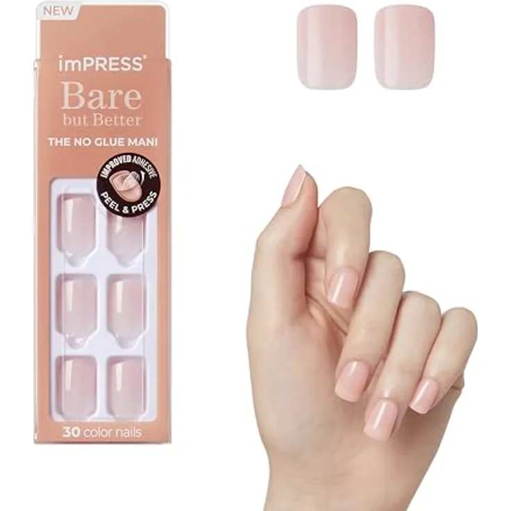 KISS imPRESS Bare but Better künstliche Fingernägel Instinct 30 St.