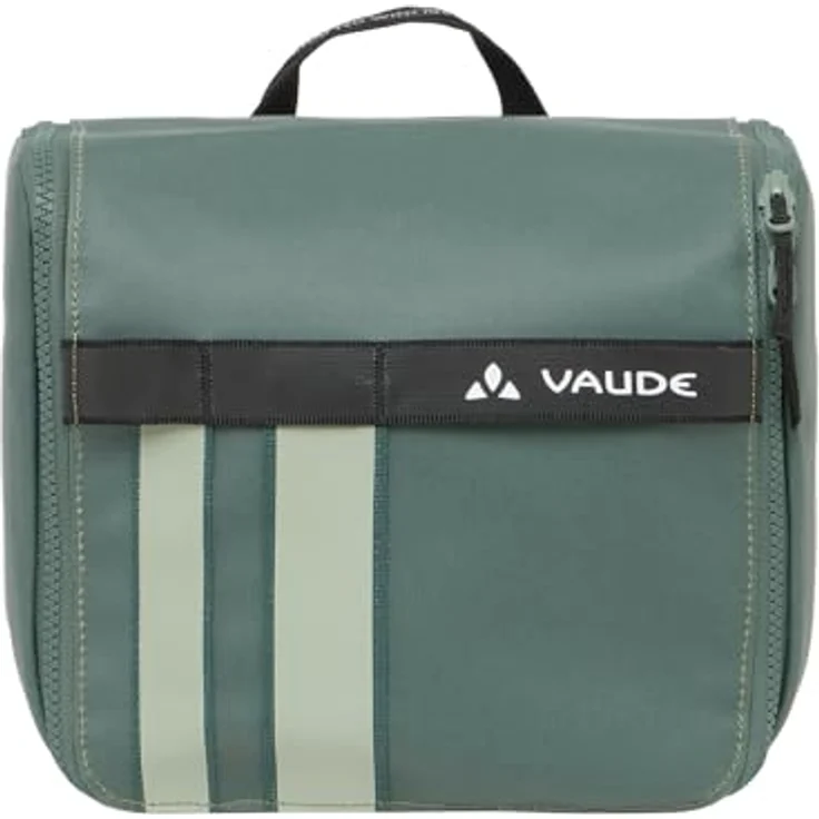 Vaude Banaba Kulturbeutel, 26 cm, in Agave, aus 100% Polyurethan, ideal für unterwegs – Bild 4