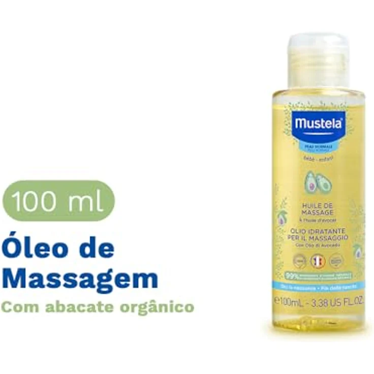 Mustela Bebe Massage Oil 100 ml – Bild 3