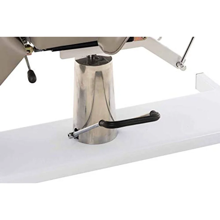 CLP Massageliege Split, hydraulisch verstellbar, mit Kunstleder-Bezug, schwarz - Preisvergleich – Bild 9