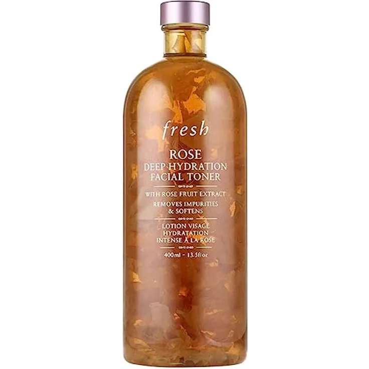 fresh Rose Deep Hydration Facial Toner, 400 ml, feuchtigkeitsspendendes Blütenwasser für Damen