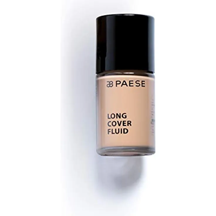 Paese Cosmetics 03 Golden Beige Long Cover Fluid Foundation 30ml, für trockene und normale Haut