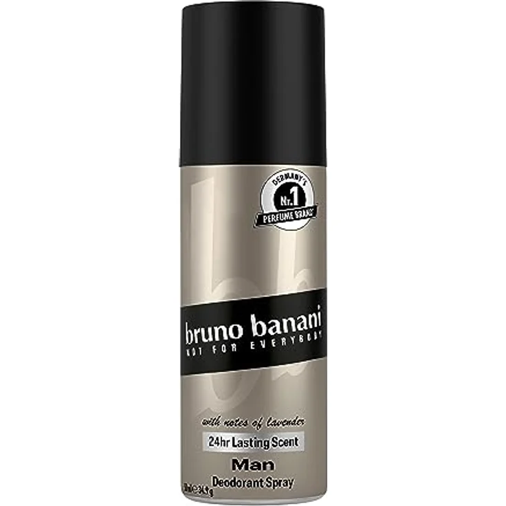 bruno banani Man Deo-Bodyspray, Körperspray mit zeitlos-frischem, orientalischen Herrenduft, 24h lang anhaltend, 50 ml – Bild 1