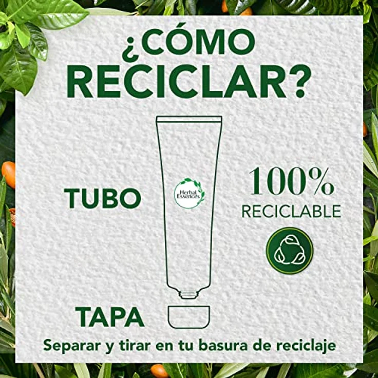 Herbal Essences Repair Conditioner mit Arganöl, für trockenes und geschädigtes Haar, 275 ml, vegan und tierfreundlich – Bild 4