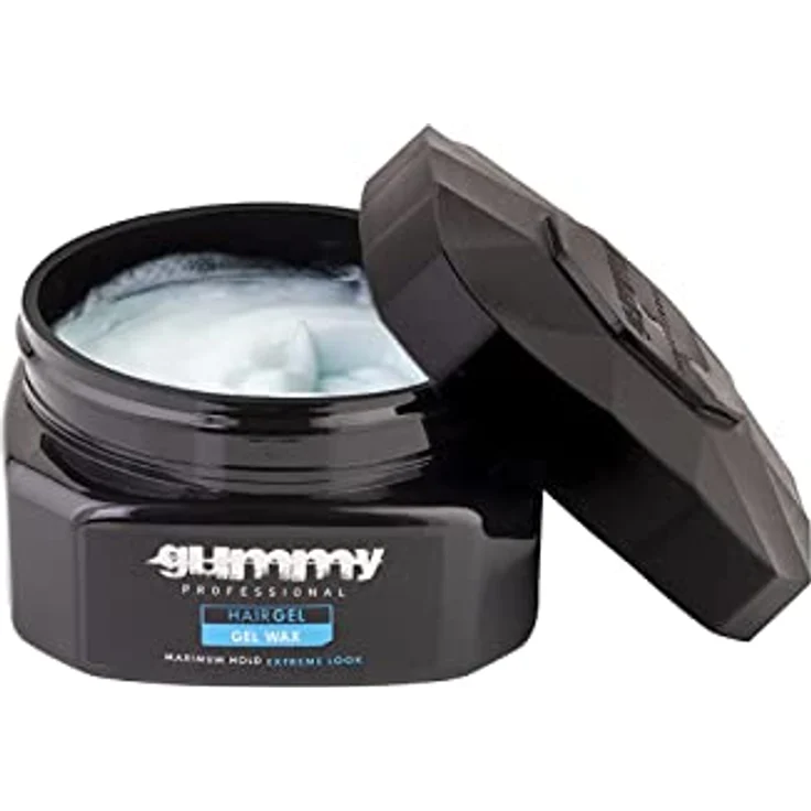 Gummy Professionel Haar Gelwax, B5 Vitamin (Panthenol), Parabene und Alkoholfrei, Kantenkontrolle, extremes Look, Gel und Wachs in einem 500 ml -by Fonex -Kosmetik – Bild 3