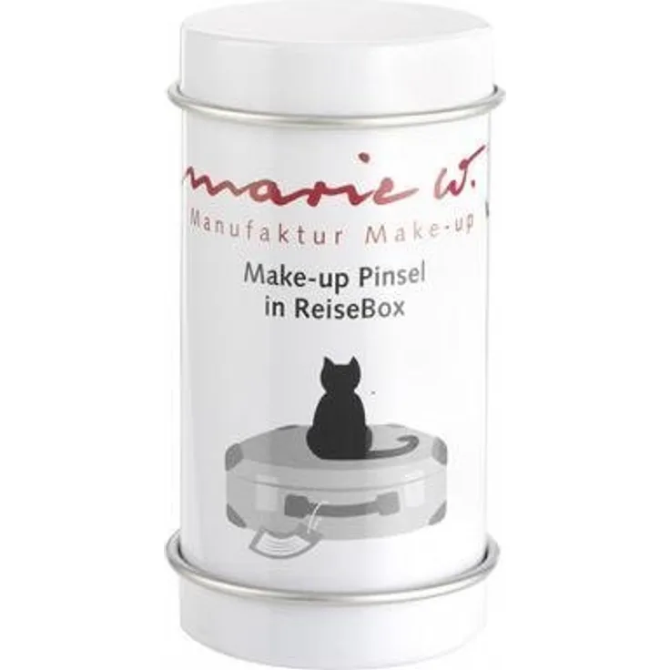 marie w. Make-up Pinsel mit Reisebox - vegan