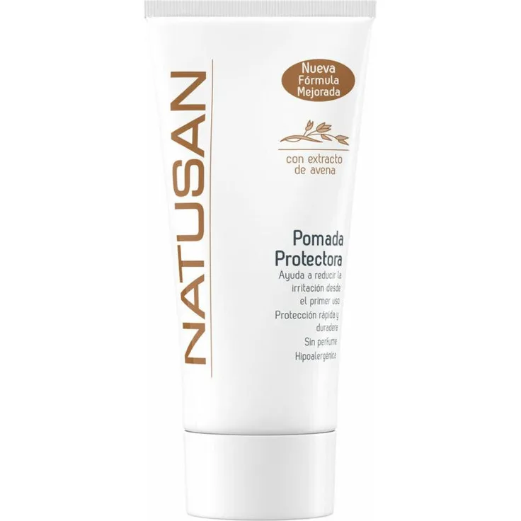 Natusan Protective Ointment, Baby Wundschutzcreme mit Zinkoxid, 75ml, hypoallergen und duftstofffrei