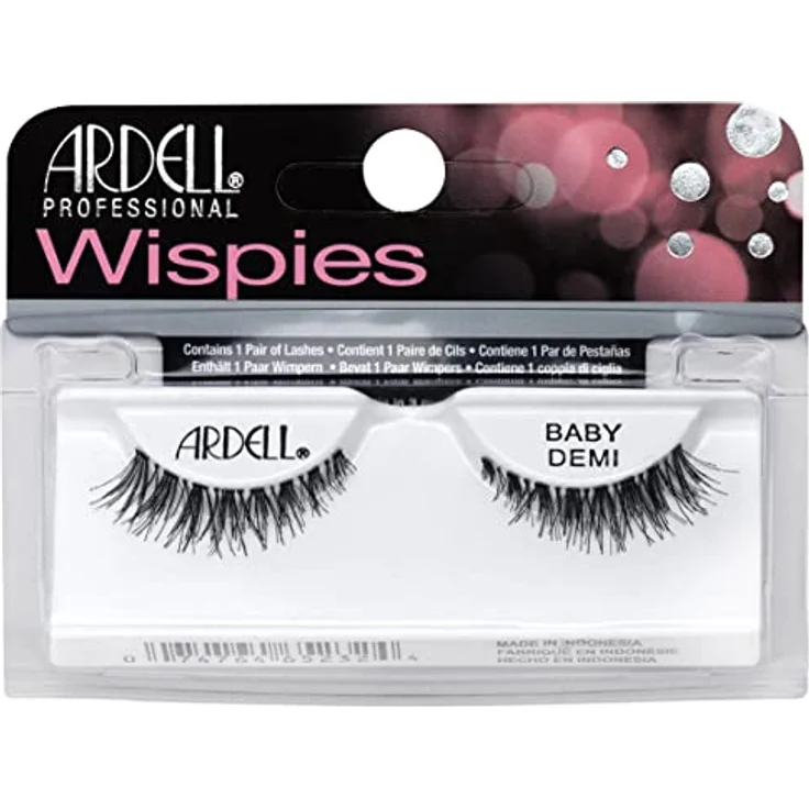 Ardell False Eyelashes BABY DEMI Wispies Black – Bild 1