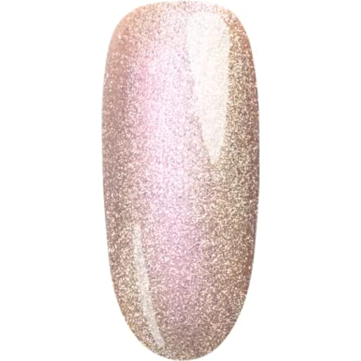 NÉONAIL UV Nagellack 7,2 ml Orange Satin Quartz Cat Eye - UV Lack Glitter Gel Nägel Nageldesign Shellack – Bild 4