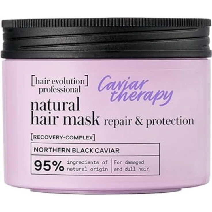 Natura Siberica Mascarilla capilar natural Caviar Therapy Repair & Protection, 150 ml - Haarkur für Langlebigkeit und Robustheit