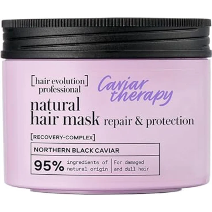 Natura Siberica Mascarilla capilar natural Caviar Therapy Repair & Protection, 150 ml - Haarkur für Langlebigkeit und Robustheit