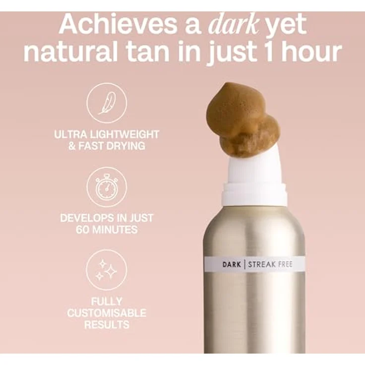 BALI BODY 1 Stunde Express Selbstbräune, schnell trocknend für streifenfreies Ergebnis, 225 ml, 100 % australisch hergestellt – Bild 5