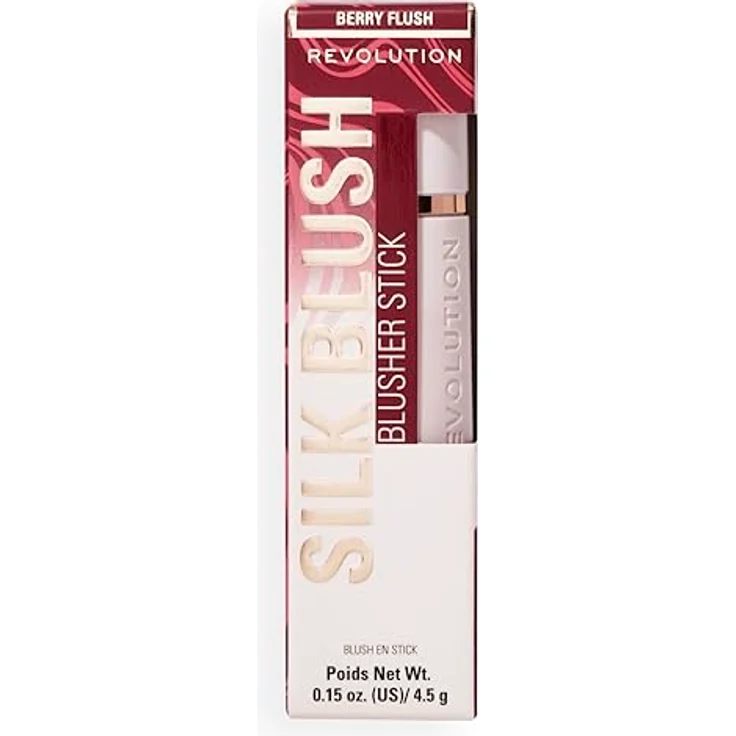 Revolution Beauty London Skin Silk Blush Stick - Creme-zu-Puder-Formel - Vegan & Cruelty-Free - Berry Flush - 4,5 g – Bild 4