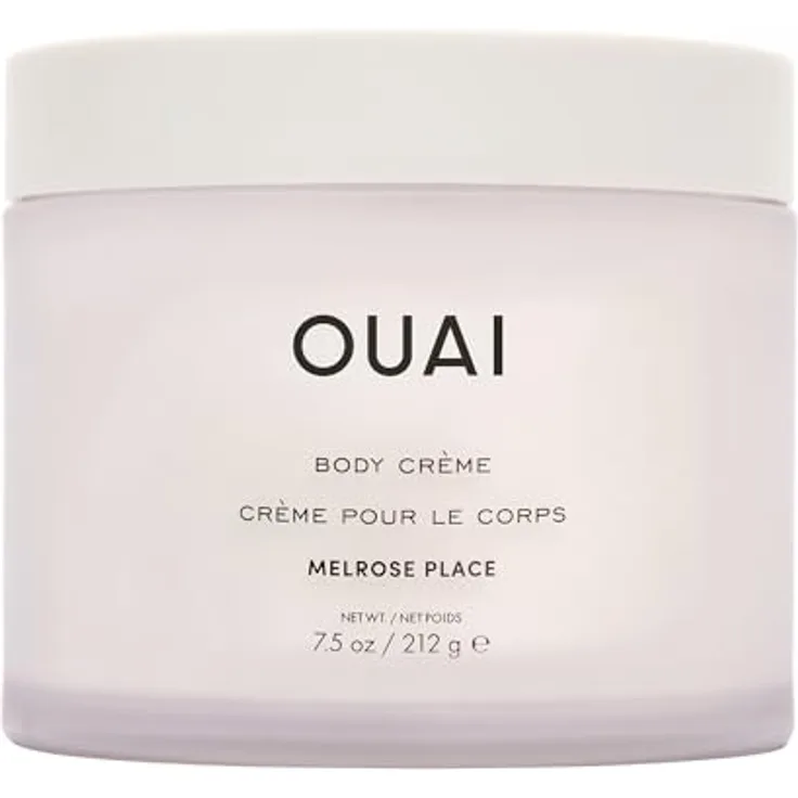 OUAI Body Cream Melrose Place, hydratisierende Körpercreme mit Cupuaçu-Butter, Kokosöl & Squalan, sulfatfrei, 212 g