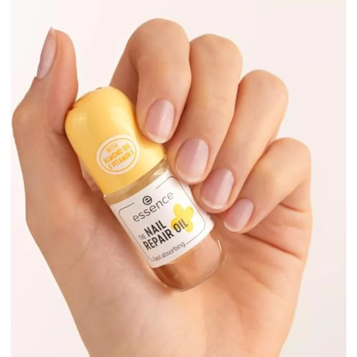 essence THE NAIL REPAIR OIL, Nagelöl, regenerierend, pflegend, schnelltrocknend, ohne Aceton, vegan, Mikroplastik Partikel frei (8ml) – Bild 4