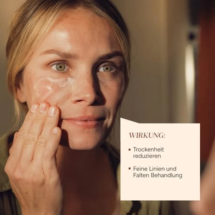 JUNGLÜCK Hyaluron Creme Hochdosiert, Reichhaltige Anti Aging Feuchtigkeitscreme mit 0,5% Hyaluronsäure, BIO Aloe Vera und BIO Shea Butter, Tages- & Nachtcreme, spendet intensiv Feuchtigkeit – Bild 4