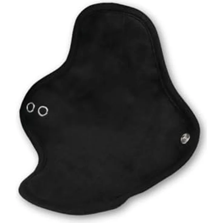 Taynie Waschbare Binde mittel, Bio-Baumwolle, wiederverwendbare Damenbinden, saugstarke Slipeinlagen, schwarz – Bild 5