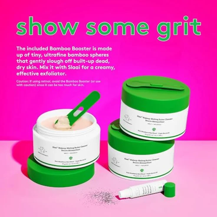 Drunk Elephant Slaai™ Makeup-Melting Butter Cleanser, Reinigungsbalsam für Make-up-Entfernung, 110 g mit Bamboo Booster™ – Bild 6