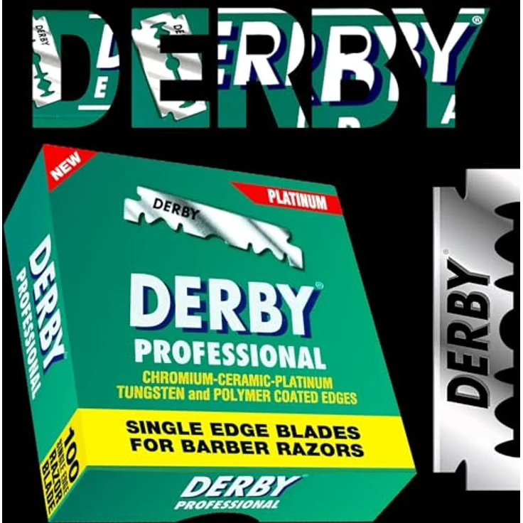 Derby Barba Professional Rasierklingen, 300 Stück – Bild 6
