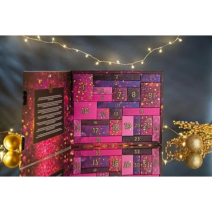 W7 Beauty Blast Adventskalender 2023-24 einzeln verpackte, hochwertige Makeup- und Kosmetiküberraschungen zu Weihnachten - Frei von Tierversuchen, Weihnachtsgeschenke für Teenager und Mädchen – Bild 4