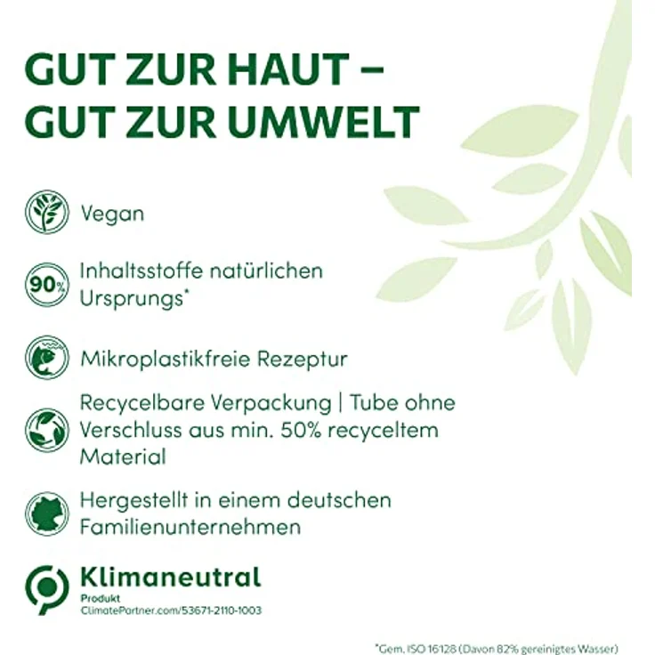 Alkmene Mein Teebaumöl Fußcreme 100 ml, vorbeugend gegen Fußpilz, vegan und klimaneutral, feuchtigkeitsspendend – Bild 5